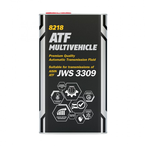 Масло трансм. MANNOL ATF Multivehicle 4л. 3309 JWS (3064)
