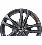 Yuki 508  7*16  8*100*114.3 ET40 73.1 Gunmetal (2GM1)