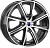 K&K Адамар 6.5*16 5*114.3 ET45 66.1 дарк платинум