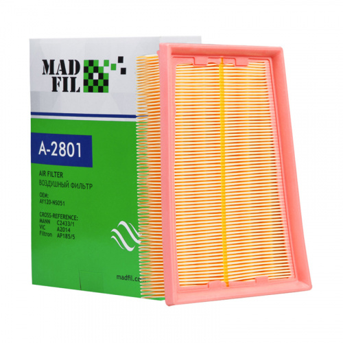 Фильтр воздушный Madfil A-2801  AY120-NS051