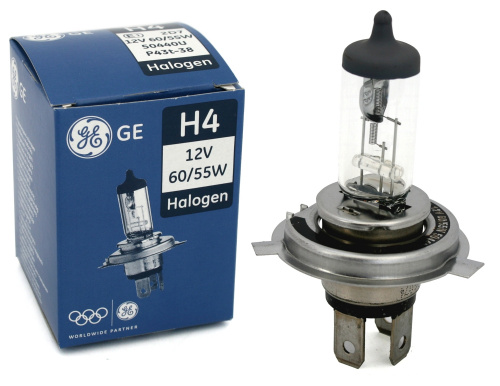 Автолампа MILES H4 12V 60/55W P43t-38 BL-021