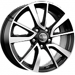 K&K KC699 (ZV 17 RAV4) 7*17 5*114.3 ET39 60.1 алмаз черный 