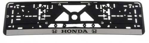 Рамка для номера с защелкой Honda