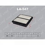 Фильтр воздушный LA547