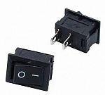 Выключатель (тумблер) прямоугольный черный DP-3221