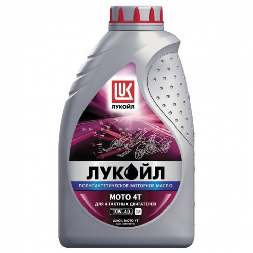 Масло мот. Лукойл Мото 4Т 10W40 SL 4л.