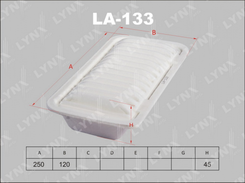 Фильтр воздушный LA133