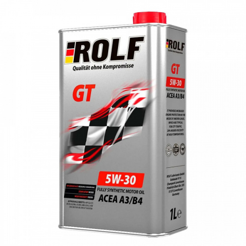 Масло мот. ROLF GT 5W30 синт. 1л SN/CF железо
